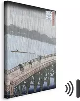 Artgeist Paveikslas - Utagawa Hiroshige – Sudden Shower over Shin-Ohashi Bridge and Atake