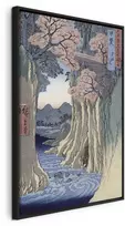 Artgeist Paveikslas - Utagawa Hiroshige – The monkey bridge in the Kai province