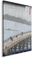 Artgeist Paveikslas - Utagawa Hiroshige – Sudden Shower over Shin-Ohashi Bridge and Atake