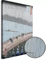 Artgeist Paveikslas - Utagawa Hiroshige – Sudden Shower over Shin-Ohashi Bridge and Atake