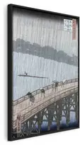 Artgeist Paveikslas - Utagawa Hiroshige – Sudden Shower over Shin-Ohashi Bridge and Atake