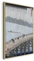 Artgeist Paveikslas - Utagawa Hiroshige – Sudden Shower over Shin-Ohashi Bridge and Atake