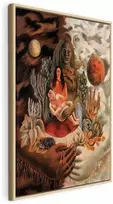 Artgeist Paveikslas - Frida Kahlo – The Love Embrace of the Universe, the Earth (Mexico), Myself, Diego, and Señor Xolotl