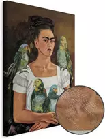 Artgeist Paveikslas - Frida Kahlo – Me and My Parrots