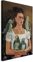 Artgeist Paveikslas - Frida Kahlo – Me and My Parrots