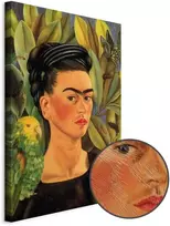Artgeist Paveikslas - Frida Kahlo – Self-Portrait with Bonito