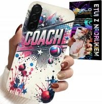Etui Do Samsung Galaxy A56 5G - Siatkówka Coach Siatka Obudowa, Plecki