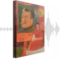Artgeist Paveikslas - Frida Kahlo – Self-Portrait with Stalin