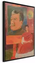 Artgeist Paveikslas - Frida Kahlo – Self-Portrait with Stalin