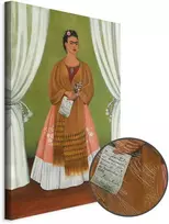 Artgeist Paveikslas - Frida Kahlo – Self-Portrait Dedicated to Leon Trotsky