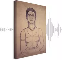 Artgeist Paveikslas - Frida Kahlo – Self-Portrait, 1929 (charcoal drawing)
