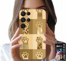 Etui Do Samsung Galaxy S22 Ultra - Love Cat, Wzory Z Kotami, Łapki Kotów