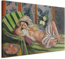 Artgeist Paveikslas - Henri Matisse – Reclining Odalisque with Magnolias