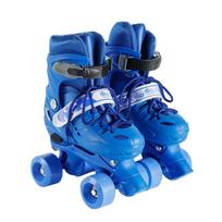 Children's Flashing Double Row Roller Skates with LED Wheels for Boys and Girls 30-34 S