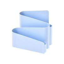 Large Capacity Desktop Pen Holder INS-Style Brush Storage Container  Desk Organizer mėlyna