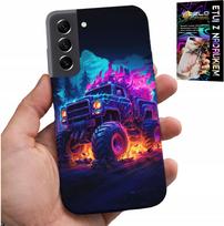 Etui Do Samsung Galaxy S21 - Monstertruck Mega Ciężarówka Wzory Case