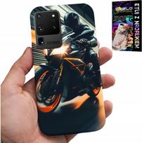 Etui Do Samsung Galaxy S20 Ultra - Motocyklista Motor Fan Motocykl + Folia
