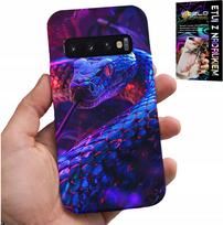 Etui Do Samsung Galaxy S10 Plus - Wąż Kobra Grzechotnik Gady Case + Folia