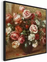 Artgeist Paveikslas - Pierre-Auguste Renoir – Still Life with Roses