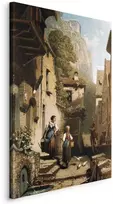 Artgeist Paveikslas - Carl Spitzweg – Im Dachstübchen