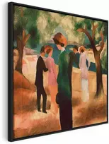Artgeist Paveikslas - August Macke – Lady in Žalias Jacket
