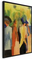 Artgeist Paveikslas - August Macke – Walker under trees (Walker in the park)