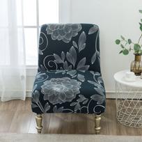 Spandex Elastic Chair Cover Print Thick Single Armless Sofa Cover Living Room Hotel Banquet Wedding Decoration Home Decor