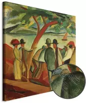 Artgeist Paveikslas - August Macke – Spaziergänger am See