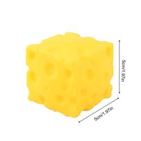 Squishy Cheese Cube Squeeze Toys Soft Butter Cheese Fidget Toy Slow Rebound Push Stress Relief Sensory Toy Stress Relief
