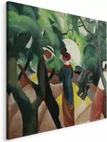 Artgeist Paveikslas - August Macke – Promenade