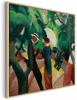 Artgeist Paveikslas - August Macke – Promenade