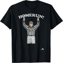 Funny Homerun TShirt Baseball Football Mash Up TShirt S įvairiaspalvis