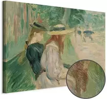Artgeist Paveikslas - Berthe Morisot – Sur un banc de Bois de Boulogne