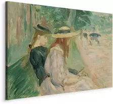 Artgeist Paveikslas - Berthe Morisot – Sur un banc de Bois de Boulogne