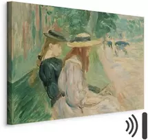Artgeist Paveikslas - Berthe Morisot – Sur un banc de Bois de Boulogne