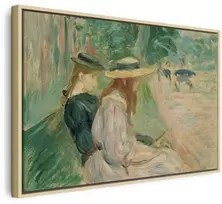 Artgeist Paveikslas - Berthe Morisot – Sur un banc de Bois de Boulogne