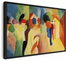 Artgeist Paveikslas - August Macke – With a Geltona Jacket