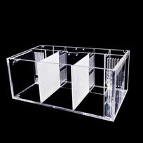 Akvariumo žuvų veisimo dėžutė Žuvų izoliavimo dėžutė mažoms Betta žuvytėms, klounžuvėms, gupijoms Mažas plexiglass Siurblys Filtras Akvariumai