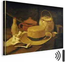 Artgeist Paveikslas - Vincent Van Gogh – Still life with yellow straw hat