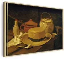 Artgeist Paveikslas - Vincent Van Gogh – Still life with yellow straw hat