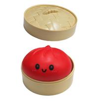 ElegantSimulation Flash Dumpling Pressure Ball Slow Rebound Soft Pinch Decompression Baozi  modeling stress relief toy birthday raudona