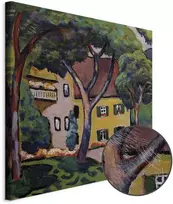 Artgeist Paveikslas - August Macke – Staudacherhaus in Tegernsee