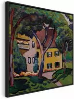 Artgeist Paveikslas - August Macke – Staudacherhaus in Tegernsee