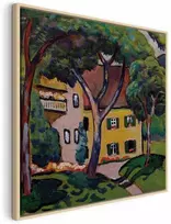 Artgeist Paveikslas - August Macke – Staudacherhaus in Tegernsee