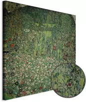 Artgeist Paveikslas - Gustav Klimt – Gartenlandschaft mit Bergkuppe