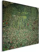 Artgeist Paveikslas - Gustav Klimt – Gartenlandschaft mit Bergkuppe