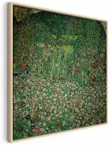 Artgeist Paveikslas - Gustav Klimt – Gartenlandschaft mit Bergkuppe