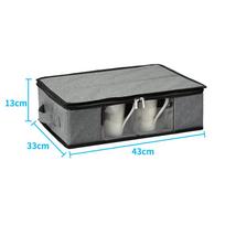 4pcs/set China Storage Boxes Durable Space-saving Kitchen Storage Solution Easy Access Plate Storage Set