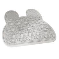 Bath Mat Rabbit Shape Soft Massage Bath Mat with Anti-Slip Suction Cups Easy Care Bathroom Safety Mat pilka