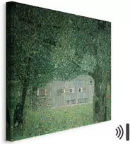Artgeist Paveikslas - Gustav Klimt – Oberösterreichisches Bauernhaus